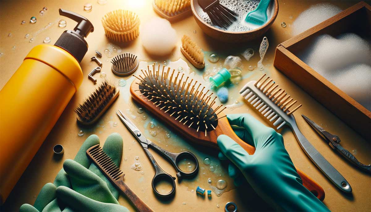 Haarbürste reinigen – Anleitung mit Hausmittel und Tricks