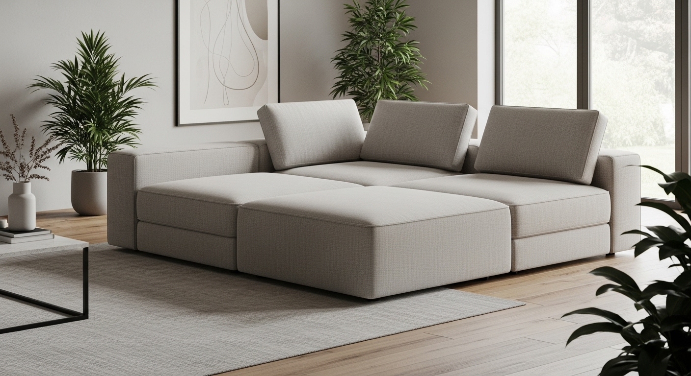 Modulares Sofa im Haushalt: Was macht sie besonders?