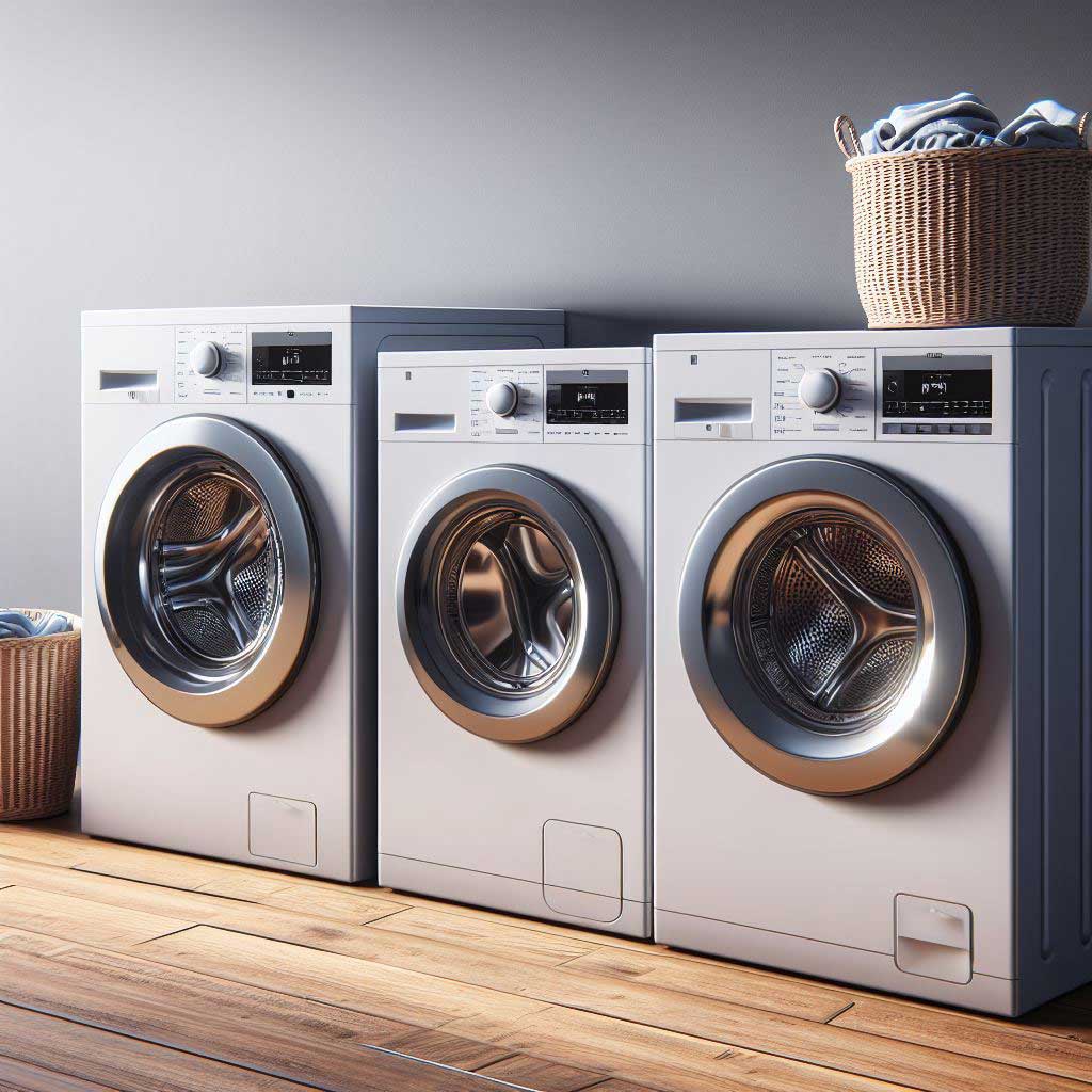 Waschmaschinen Größen – Alle Abmessungen im Überblick